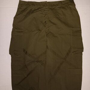 FASHION NOVA PLUS SIZE BUTTON FLY CARGO JOGGER STYLE PANTS